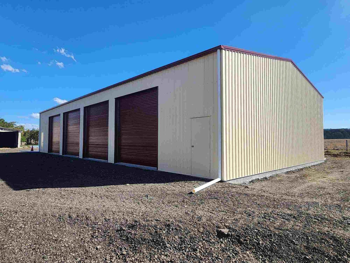 Classic Industrial 9m x 20m x 4.9m – industrial building by Wise Sheds (example image; your design can differ)