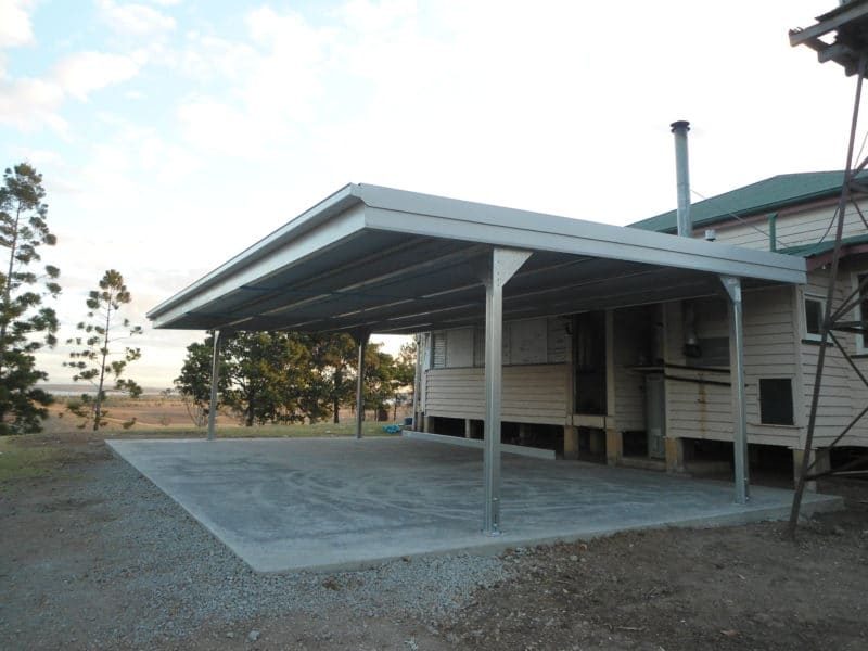 Concept image of the Open Gable, alternative view (example image; your design can differ)