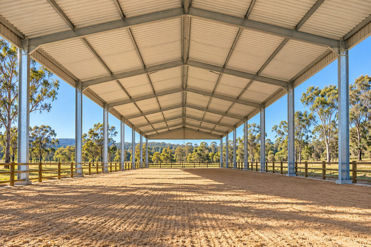 Concept image of the Roof-Only Arena, interior or detail view (example image; your design can differ)